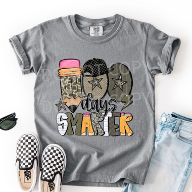 100 Days Smarter Boy DTF Transfer (SDD)