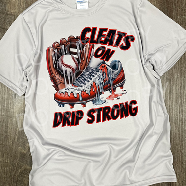 Cleats on Drip Strong Sublimation Transfer