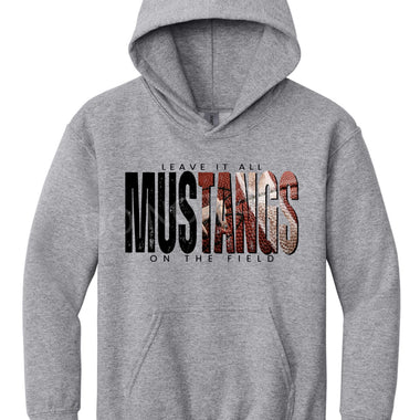 MUSTANGS Football BLACK Leave It All On The Field DTF Transfer (E)