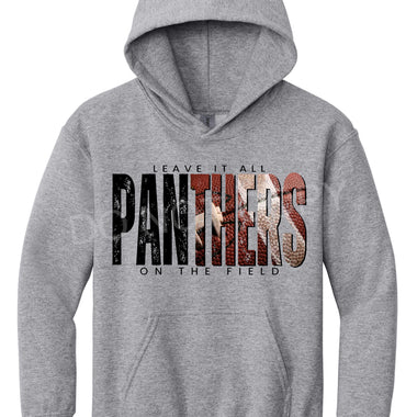 Panthers Football BLACK Leave it all on the Field DTF Transfer (E)