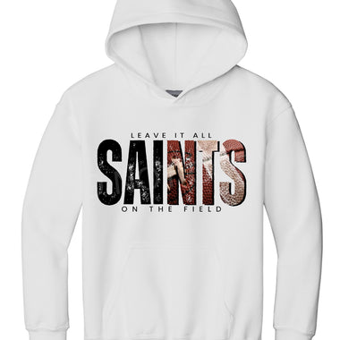 Saints Football BLACK Leave it all on the Field DTF Transfer (E)