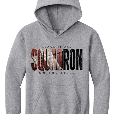 Squadron Football BLACK Leave it all on the Field DTF Transfer (E)