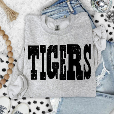 Tigers Mixed Up Font DTF Transfer (S&G)