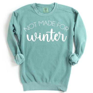 Not Made for Winter Screen Print Transfer Q59