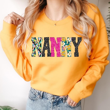 Overlock Brights NANNY DTF Transfer