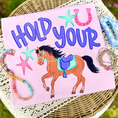 Hold Your Horses DTF Transfer (CC)