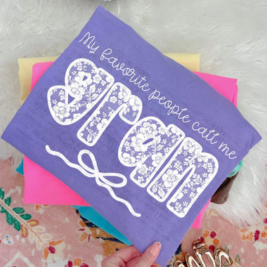 Lace Gran DTF Transfer (C&Co)