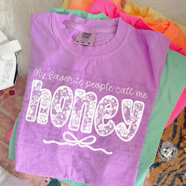 Lace Honey DTF Transfer (C&Co)