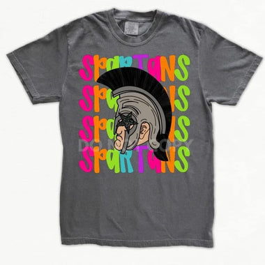 Star Eye Mascot Spartans DTF Transfer