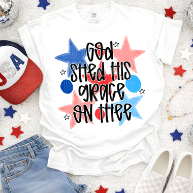 God Shed His Grace On Thee DTF Transfer (SBB)