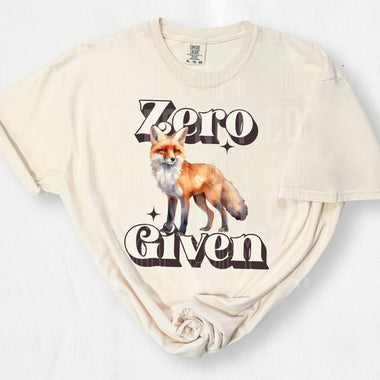 Zero Fox Given DTF Transfer (SBB)