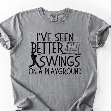 Better Swings on a Playground DTF Transfer