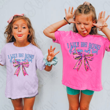 I Like Big Bows and I cannot Lie DTF Transfers (KD)