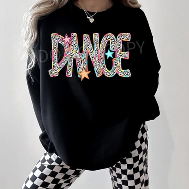 Dottie Bright Words Dance DTF Transfer (S&G)