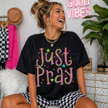 Just Pray DTF Transfer (SBB)