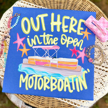 Out Here Motorboatin’ DTF Transfer (CC)