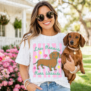 More Weanies Less Meanies Wholesale Tee