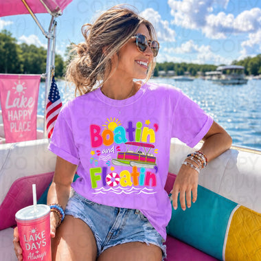 Boatin’ and Floatin’ DTF Transfer (CC) (Copy)