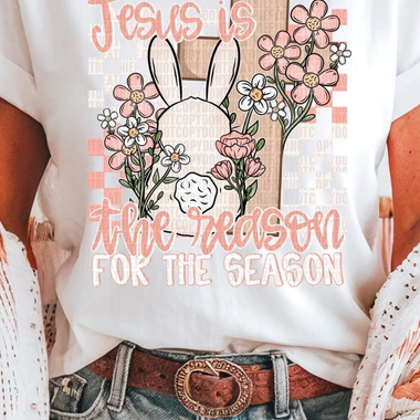 Jesus Is the Reason for the Season DTF Transfer