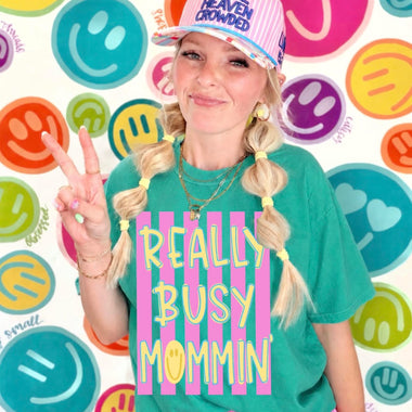 Really Busy Mommin' DTF Transfer (CC)
