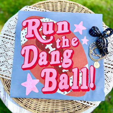 Run the Dang Ball DTF Transfer (CC)