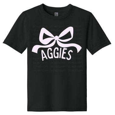 Y2K Bow Mascot DTF Transfer (CT)