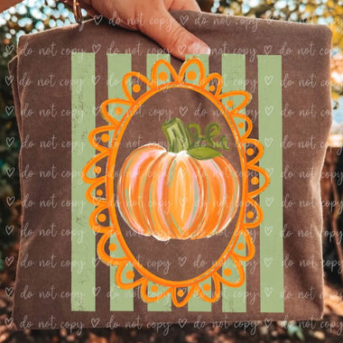 Frames Pumpkin DTF Transfer (CC)
