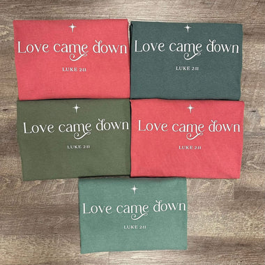 Love Came Down DTF Transfer (E)