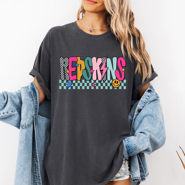 Redskins Mix Print Preppy Mascot DTF Transfer