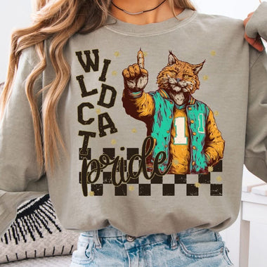 Wildcat Pride Grunge DTF Transfer