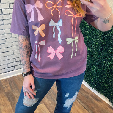 Bow Collage Wholesale Tee