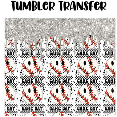 Game Day Tumbler Seamless Sublimation Transfer