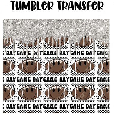 Game Day Tumbler Seamless Sublimation Transfer