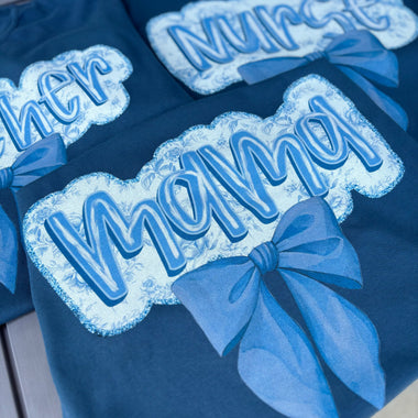 Chinoiserie Bow Title Wholesale Tee