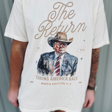 The Return Taking America Back Wholesale Tee