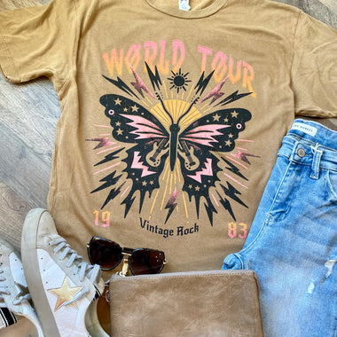 World Tour Butterfly Wholesale Tee
