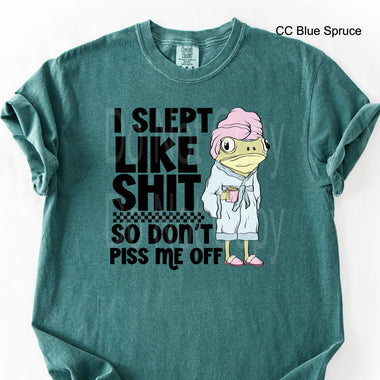 I Slept Like $h*t DTF Transfer