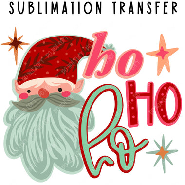 Ho Ho Ho Sublimation Transfer