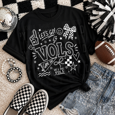 Let's Go V*ls Mascot DTF Transfer (SBB)