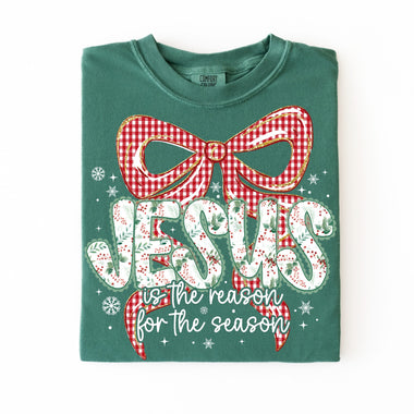 Jesus is the Reason Bow Wholesale Tee