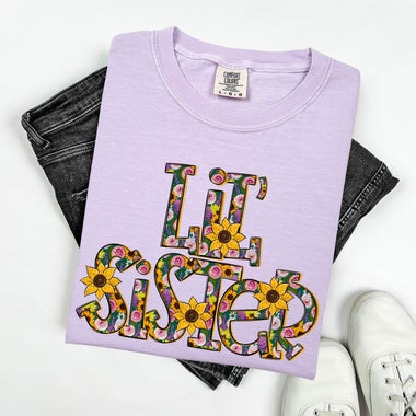 Sunflower Lil Sister DTF Transfer