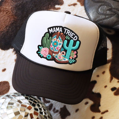 Mama Tried FAUX Patch DTF Transfer