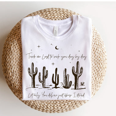 Teach me Lord Screen Print Transfer K1
