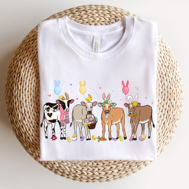 Easter Cows Screen Print Transfer P43