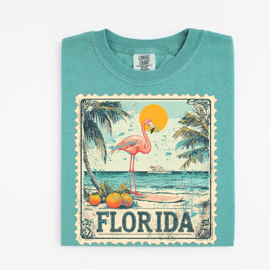 Florida Vintage Stamp Wholesale Tee
