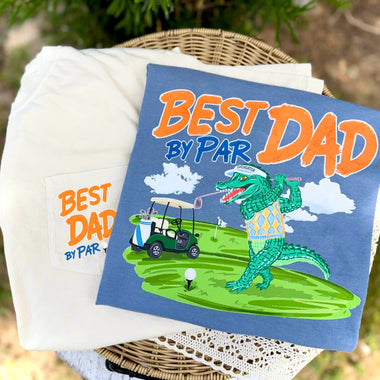 Best Dad by Par DTF Transfer (CC)