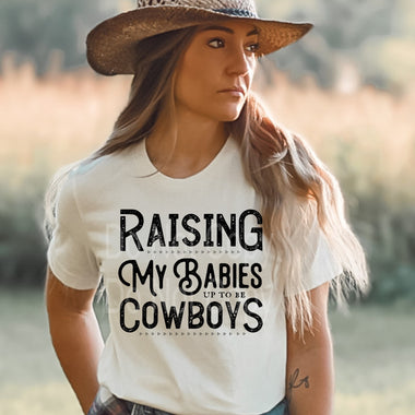 Raising My Babies to be Cowboys Single Color Screen U76