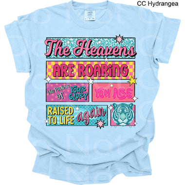 The Heavens are Roaring DTF Transfer (SCD)