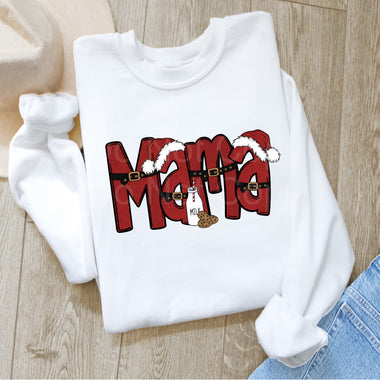 Santa Letters Mama DTF Transfer