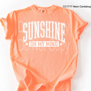 Sunshine on My Mind Single Color Screen A33
